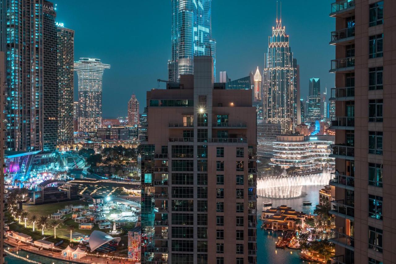 Elite Royal Apartment - Luxurious - Partial Burj Khalifa & Fountain View - Eminence 두바이 외부 사진