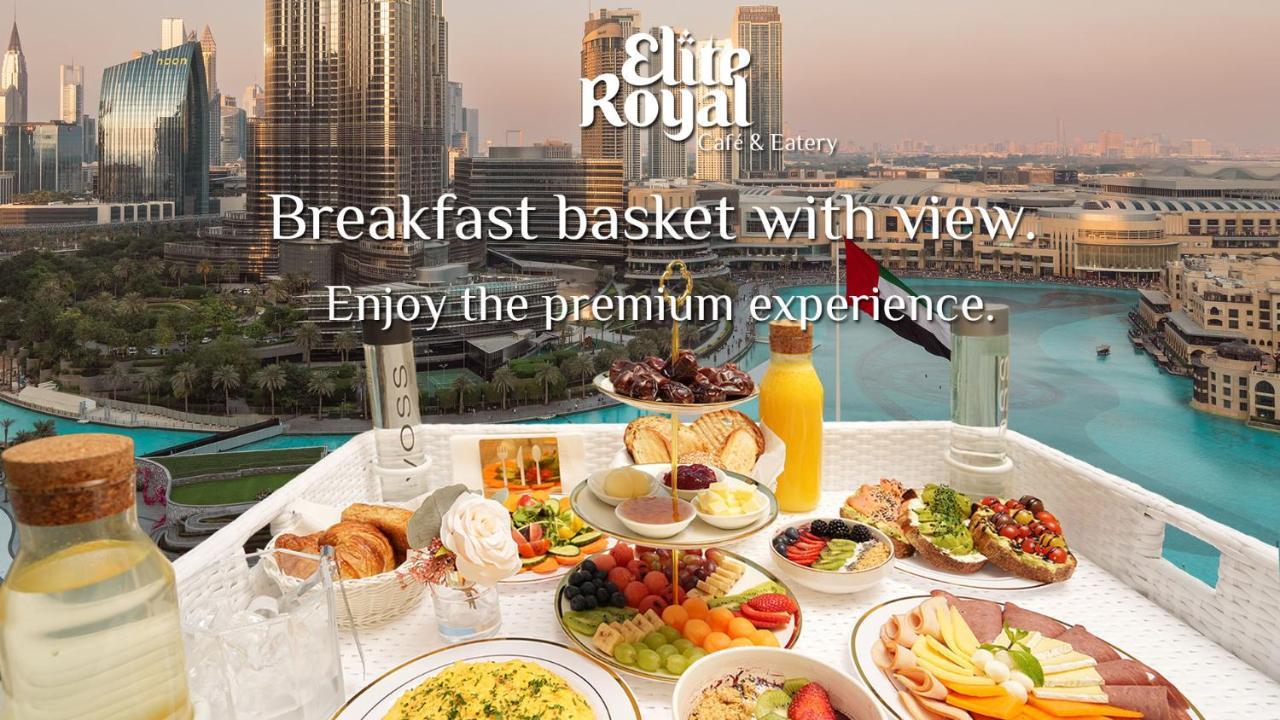 Elite Royal Apartment - Luxurious - Partial Burj Khalifa & Fountain View - Eminence 두바이 외부 사진